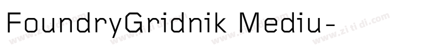 FoundryGridnik Mediu字体转换 FoundryGridnik Mediu字体转换